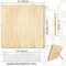 12 Inch Large Size Premium Wooden Crochet Blocking Board - Complete Crochet Accessories Set with 12 Steel Pins - Ideal for Knitting, Granny Squares, and Projects
